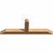 Ekena Millwork Portland Smooth Timber Gable Bracket, Western Red Cedar, 48"W x 16"H x 3 1/2"D x 3 1/2"F, 8/12 Pitch GBW048X16X0404POR00SWR - alternate 4